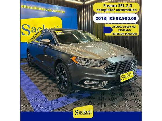 FORD FUSION 2.0 SEL 16V GASOLINA 4P AUTOMÁTICO FORD FUSION 2.0 SEL 16V GASOLINA 4P AUTOMÁTICO